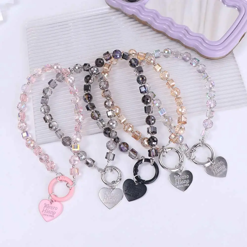 Cute With Clip Crystal Beads Phone Chain Anti-lost Heart Mobile Phone Lanyard Bag Charms Ins Love Phone Pendant Christmas Gifts
Cute With Clip Crystal Beads Phone Chain Anti-lost Heart Mobile Phone Lanyard Bag Charms Ins Love Phone Pendant Christmas Gifts