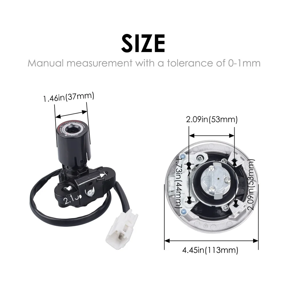 Motorcycle Ignition Set Ignition Switch Kit Plastic And Metal Build Front Vehicle Placement Easy Installation Design
Motorcycle Ignition Set Ignition Switch Kit Plastic And Metal Build Front Vehicle Placement Easy Installation Design