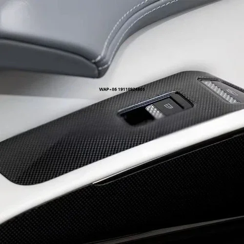 Real Carbon Fiber Car Interior Window Button Trims for Lotus Eletre LHD Door Window Control Switch Buttons Panel
Real Carbon Fiber Car Interior Window Button Trims for Lotus Eletre LHD Door Window Control Switch Buttons Panel