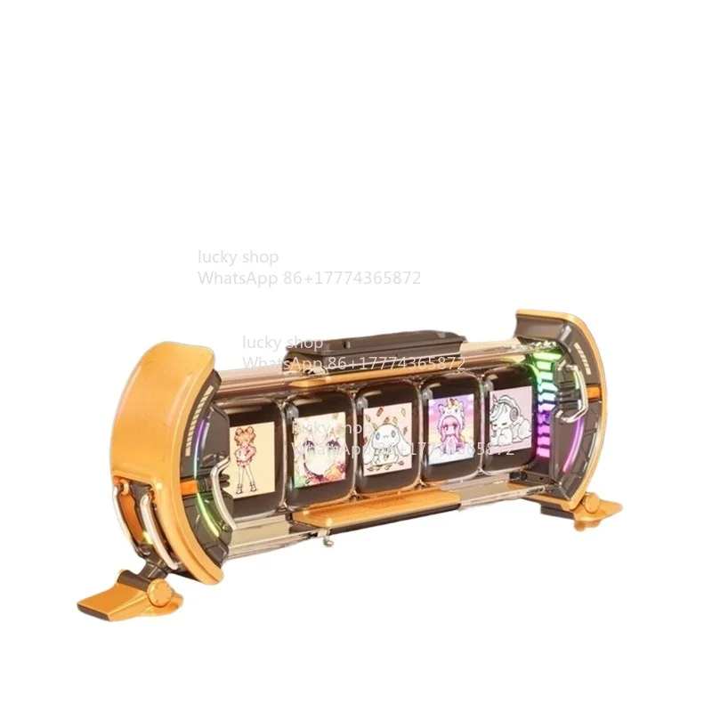 Настольные часы с люминесцентной трубкой, праздничный подарок
Настольные часы с люминесцентной трубкой, праздничный подарок