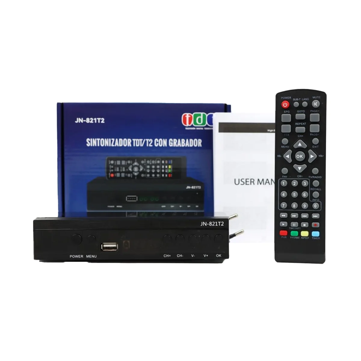 Latest DVB T2 Hevc/H265 AC3 10Bit Code Digital Decorder TDT Tuner H.265 DVB-T2 Digital TV Box EU Plug
Latest DVB T2 Hevc/H265 AC3 10Bit Code Digital Decorder TDT Tuner H.265 DVB-T2 Digital TV Box EU Plug