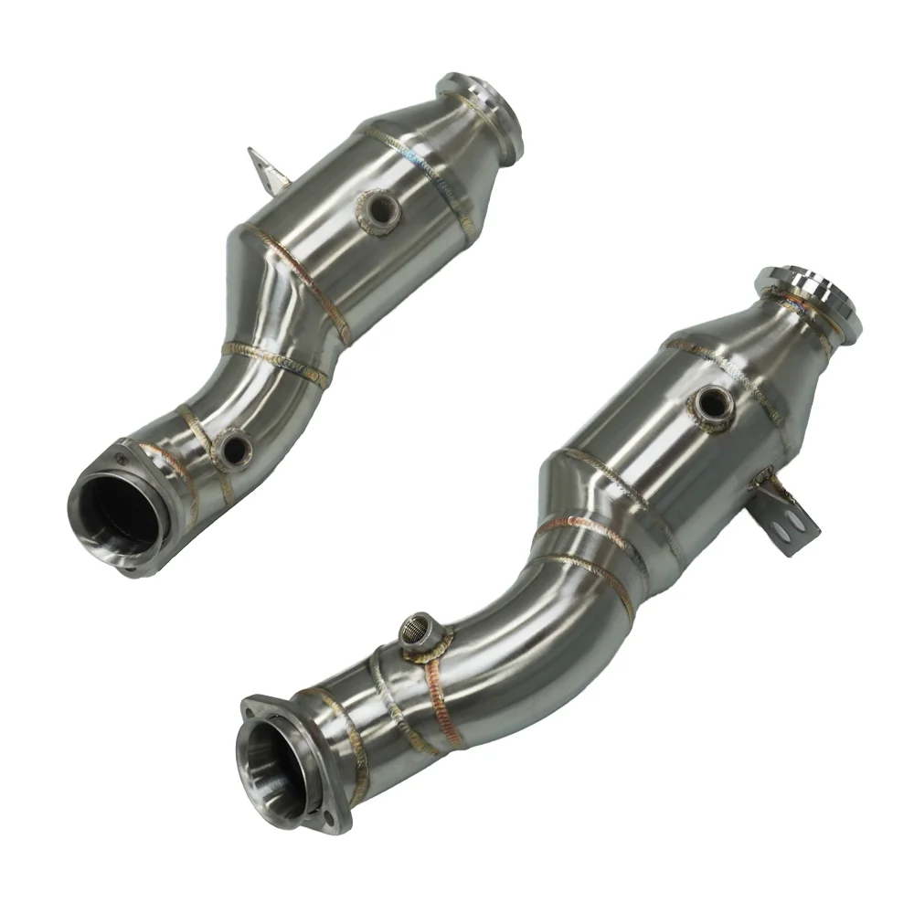 New Condition 304 Stainless Steel Exhaust Downpipe for C43 E43 E400 2016-2021 Fits W205 M276
New Condition 304 Stainless Steel Exhaust Downpipe for C43 E43 E400 2016-2021 Fits W205 M276