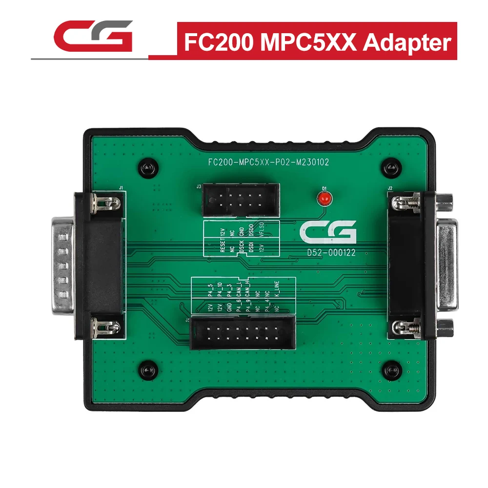 Адаптер CG FC200 AT200 MPC5XX FC200-MPC5XX-P02-M230102 для чтения/записи данных MPC5xx на стендовом оборудовании, поддержка EDC16/ME9.0/MED9.1/MED9.5
Адаптер CG FC200 AT200 MPC5XX FC200-MPC5XX-P02-M230102 для чтения/записи данных MPC5xx на стендовом оборудовании, поддержка EDC16/ME9.0/MED9.1/MED9.5