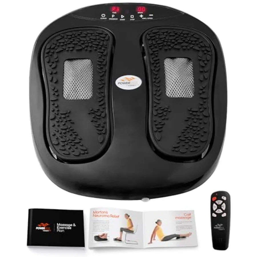 Power Legs Electric Foot Massager with Remote Control Adjustable Speed Vibration Calf Massager for Neuropathy Pain Relief Plant
Power Legs Electric Foot Massager with Remote Control Adjustable Speed Vibration Calf Massager for Neuropathy Pain Relief Plant