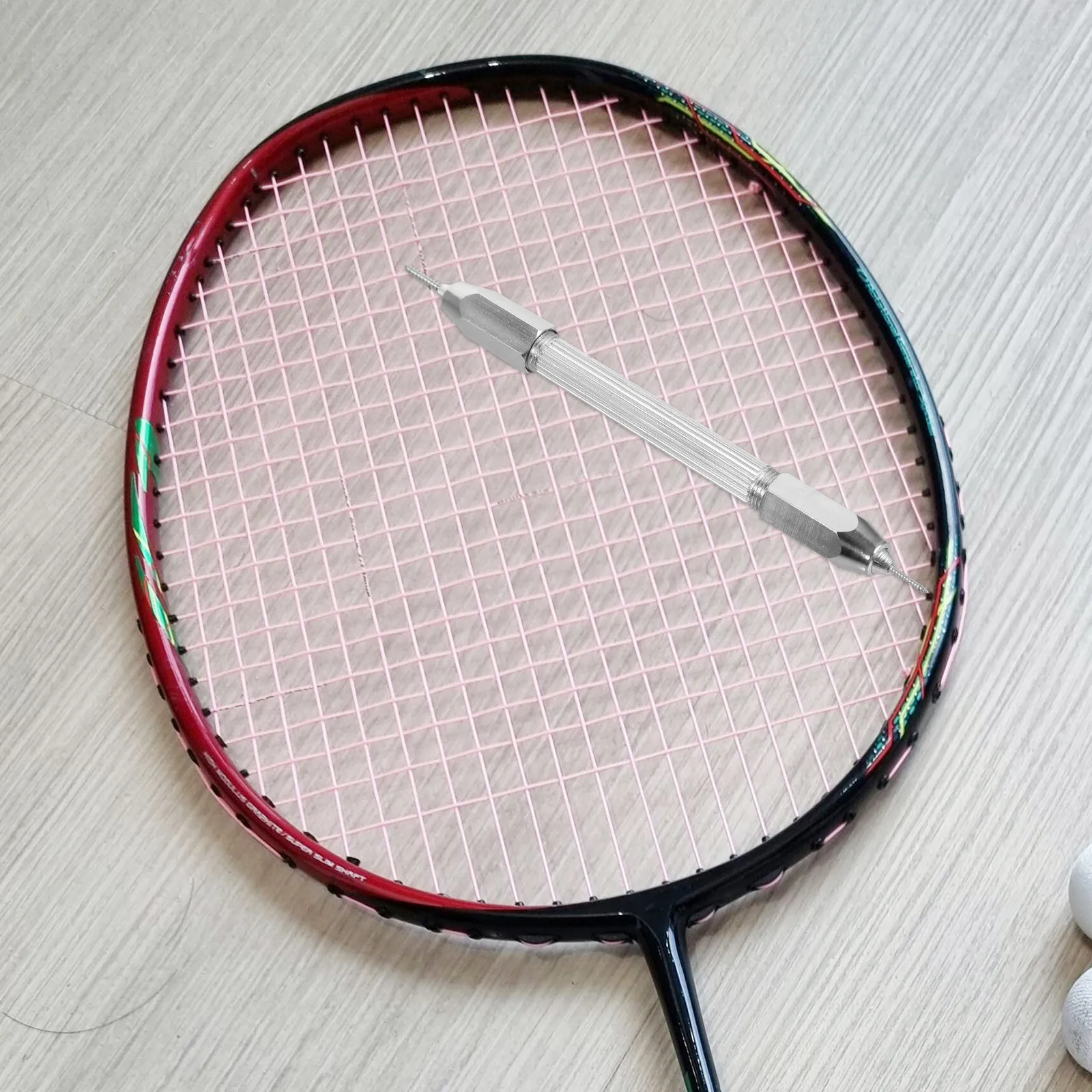 High Strength Racket Nail Setter for Badminton Tennis Sports Dual Head Design Works on Single Double Line Hole Rackets Nail
High Strength Racket Nail Setter for Badminton Tennis Sports Dual Head Design Works on Single Double Line Hole Rackets Nail