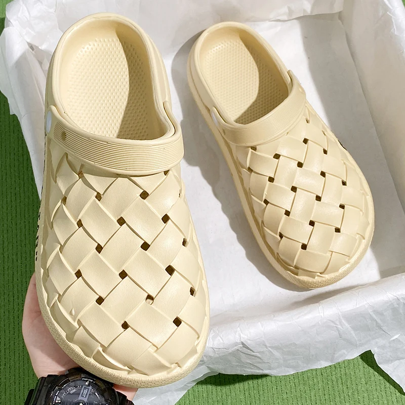 Сандалии для мужчин и женщин, летняя верхняя одежда, тапочки на толстой подошве с носком, спортивная пляжная обувь
Сандалии для мужчин и женщин, летняя верхняя одежда, тапочки на толстой подошве с носком, спортивная пляжная обувь