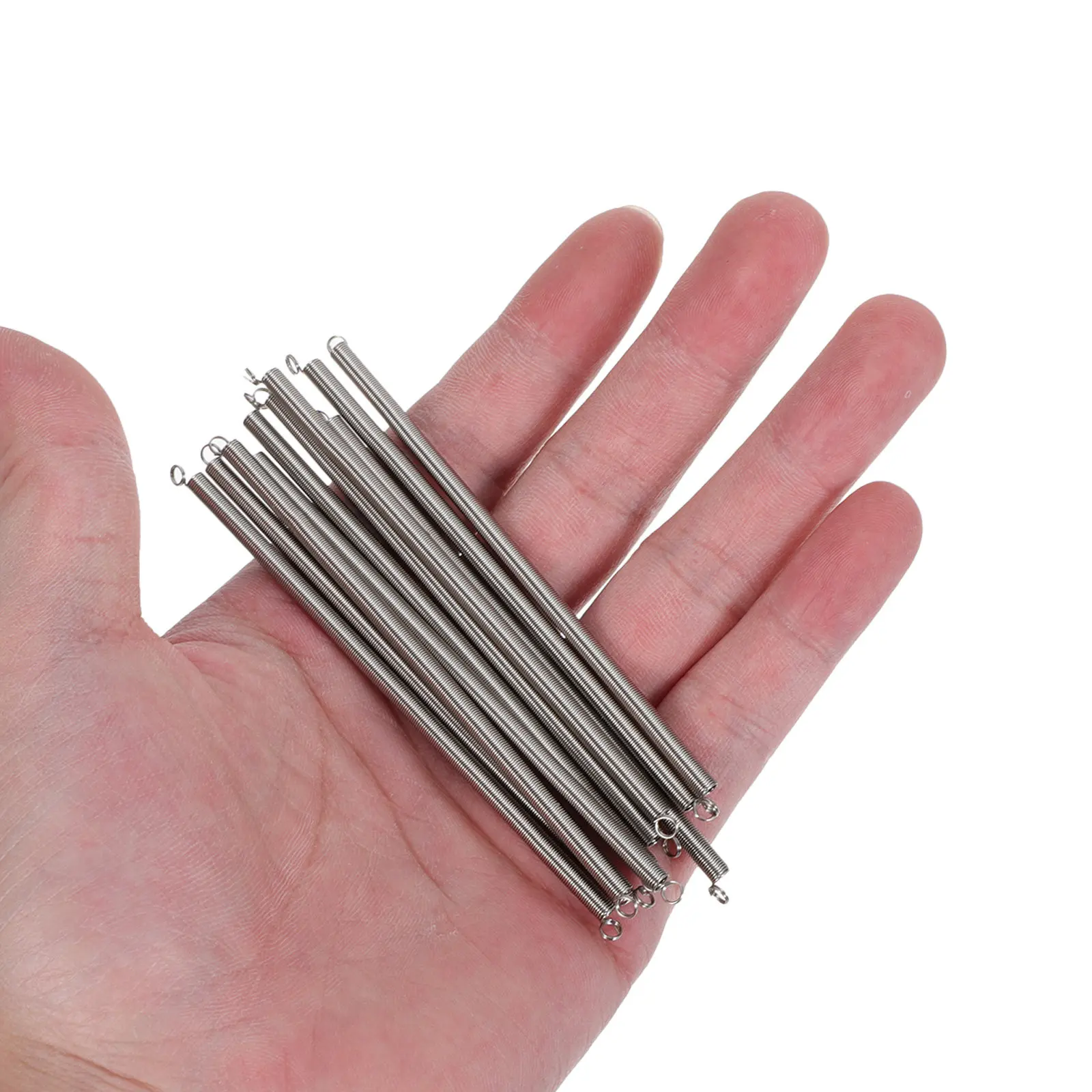10Pcs Double Hook Wire Tension Springs Stainless Steel Stapler Spring Parts Universal Fit for Desktop Office Staplers Crafting
10Pcs Double Hook Wire Tension Springs Stainless Steel Stapler Spring Parts Universal Fit for Desktop Office Staplers Crafting