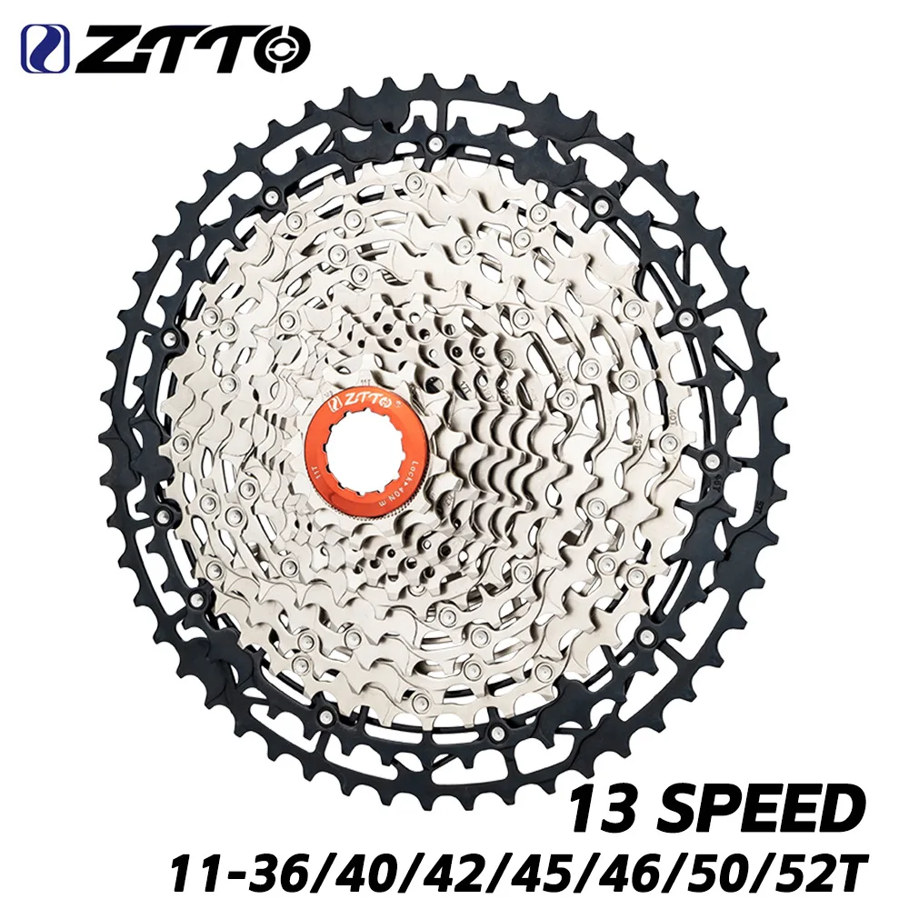 ZTTO Mountain Bike Cassette 13-Speed 36/40/42/45/46/50/52T Lightweight Freewheel Bicycle Accessories
ZTTO Mountain Bike Cassette 13-Speed 36/40/42/45/46/50/52T Lightweight Freewheel Bicycle Accessories