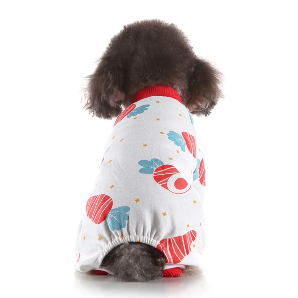 Design Pet Pajamas Dog Cotton Clothes Comfortable Home Wear for Special Occasion Party Costume Sleepwear
Design Pet Pajamas Dog Cotton Clothes Comfortable Home Wear for Special Occasion Party Costume Sleepwear