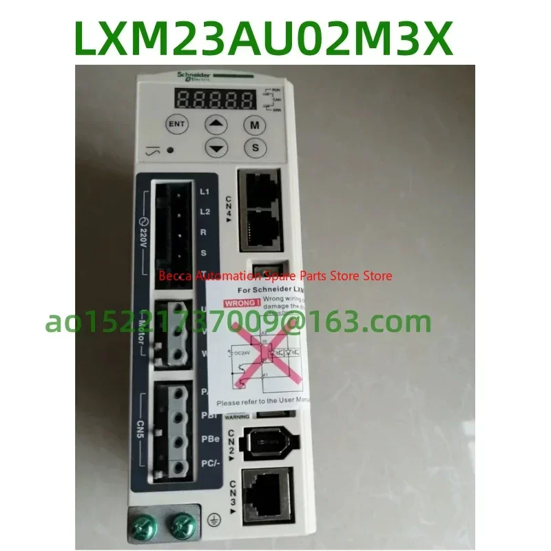 Original Second-hand 9-layer new test is 100% OK LXM23AU02M3X AC servo drive 200W
Original Second-hand 9-layer new test is 100% OK LXM23AU02M3X AC servo drive 200W
