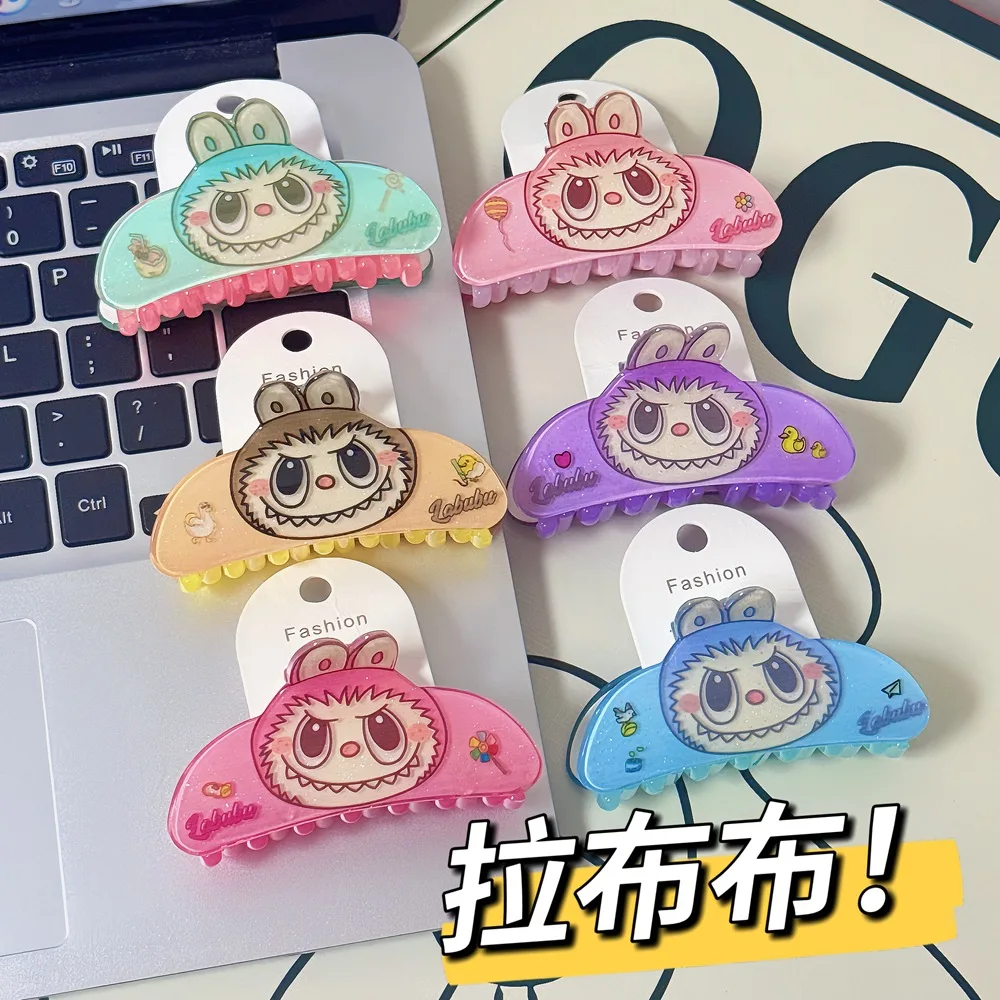 Labubu Hair Clips New Dopamine Cartoon Clips Multi-Color Printing Flowers Children Cute Hair Clips Girls Gifts
Labubu Hair Clips New Dopamine Cartoon Clips Multi-Color Printing Flowers Children Cute Hair Clips Girls Gifts