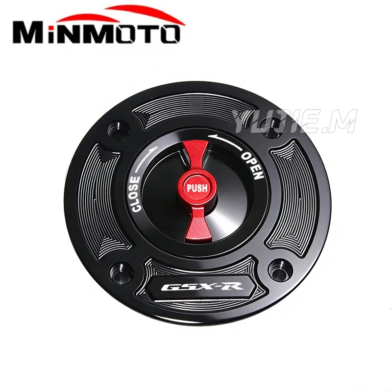 Motorcycle Accessories CNC Fuel Tank Cap Cover For GSXR 600/750 GSX-R600 GSX-R700 GSXR1000
Motorcycle Accessories CNC Fuel Tank Cap Cover For GSXR 600/750 GSX-R600 GSX-R700 GSXR1000