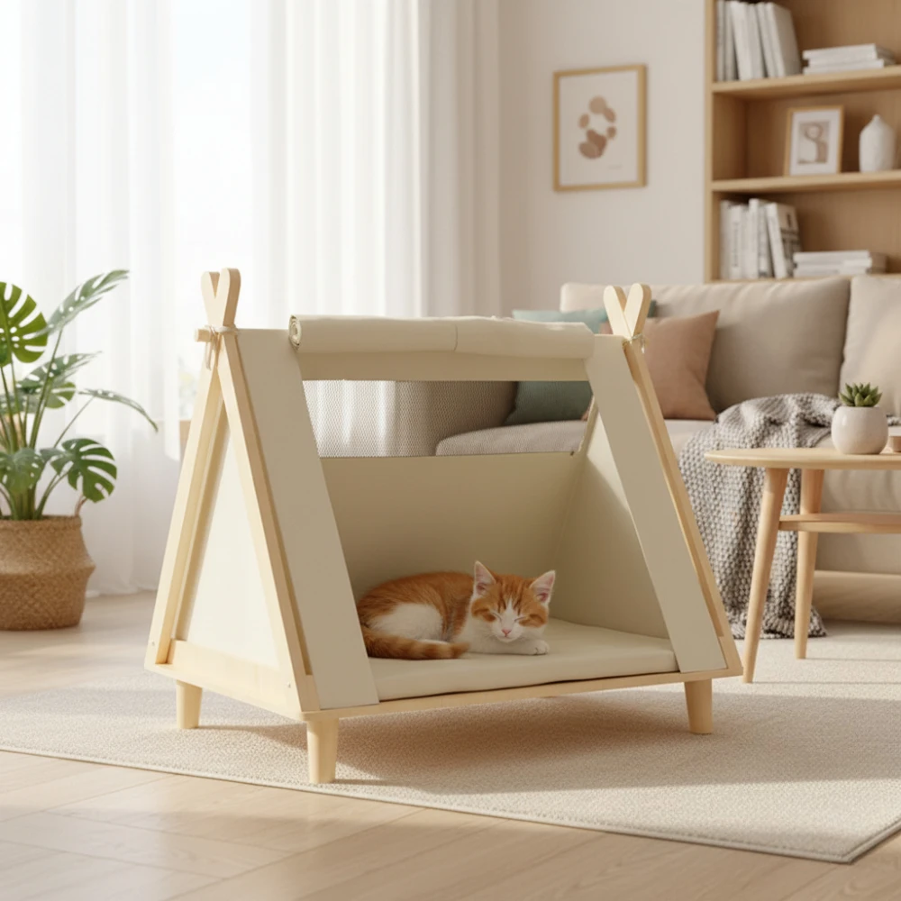 Elevated Pet Tent with Mosquito Net, Portable Foldable Dog Bed for Small Dogs, Off-Ground Cooling Cot for Indoor & Outdoor Use
Elevated Pet Tent with Mosquito Net, Portable Foldable Dog Bed for Small Dogs, Off-Ground Cooling Cot for Indoor & Outdoor Use