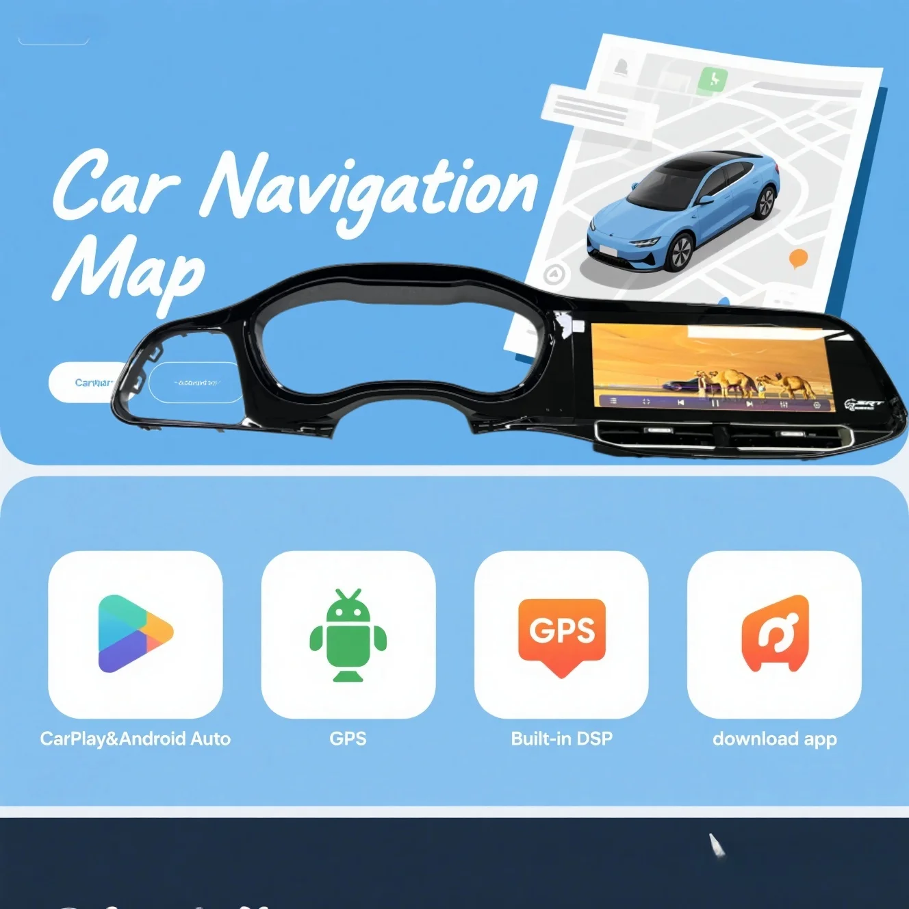 Автомобильный радиоприемник YLL для Dodge Challenger SRT Hellcat 2010-2024, автомобильный мультимедийный плеер, авто GPS-навигация, Carplay AI-экран, 4G, автомобильный блок
Автомобильный радиоприемник YLL для Dodge Challenger SRT Hellcat 2010-2024, автомобильный мультимедийный плеер, авто GPS-навигация, Carplay AI-экран, 4G, автомобильный блок