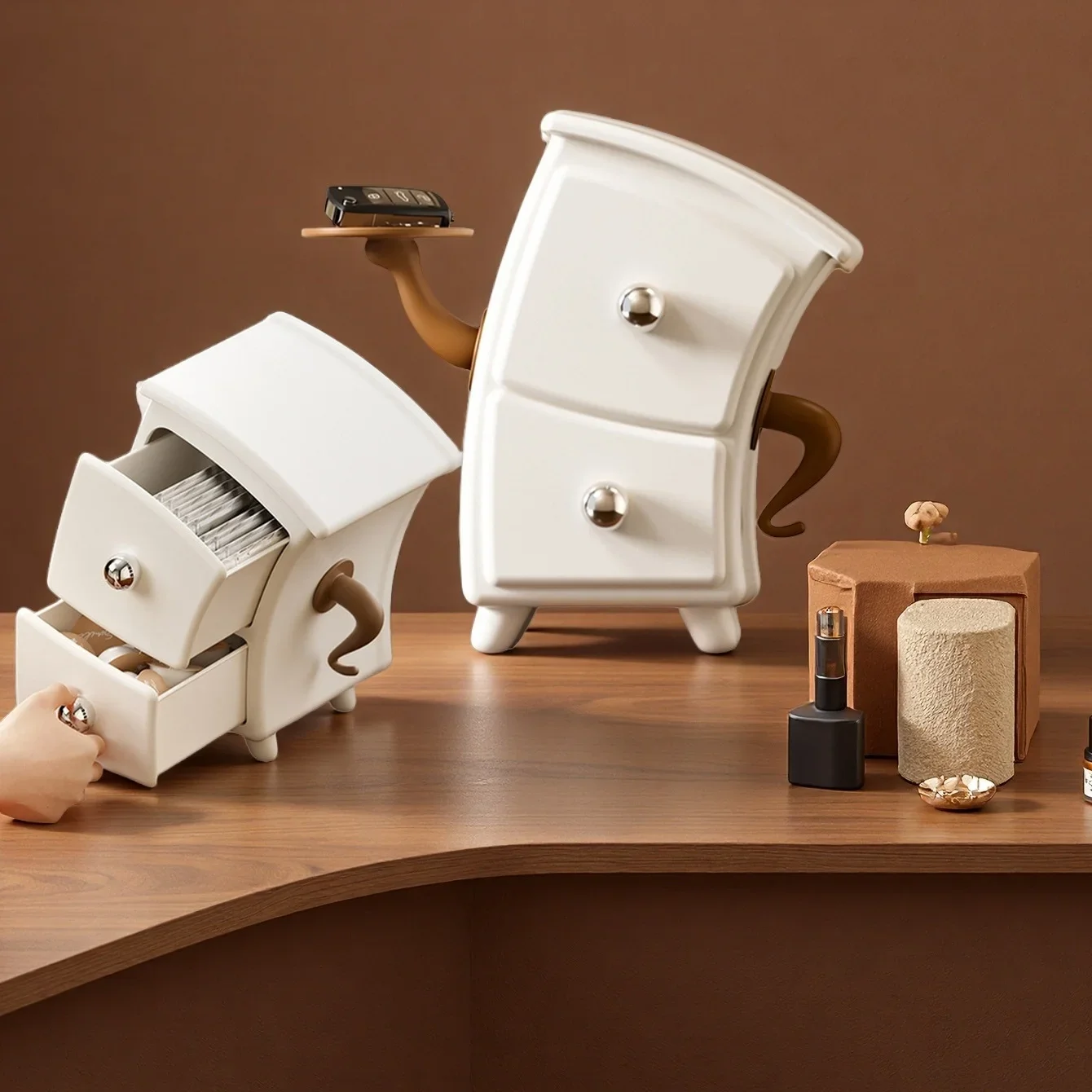 Креативный антропоморфный настольный ящик для хранения ящиков. Коробка-органайзер для макияжа и ювелирных изделий. Антикварные настольные украшения
Креативный антропоморфный настольный ящик для хранения ящиков. Коробка-органайзер для макияжа и ювелирных изделий. Антикварные настольные украшения