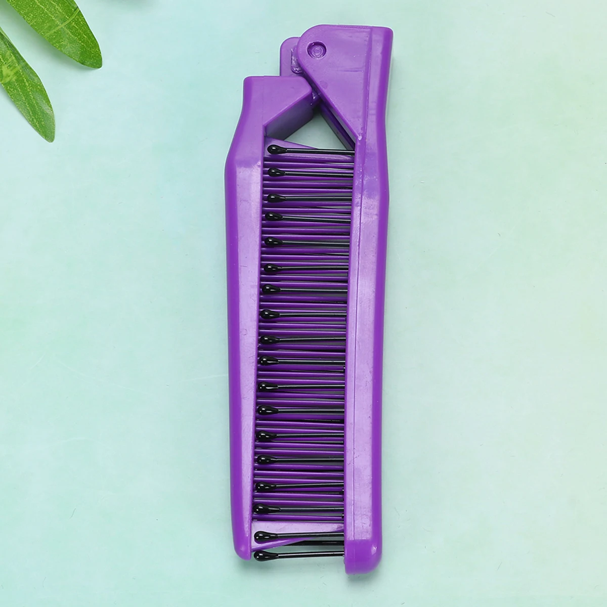 Folding Hair High Temperature Resistance Double-Heade Comb Small Foldable Comb Size Portable Salon Use ABS Material
Folding Hair High Temperature Resistance Double-Heade Comb Small Foldable Comb Size Portable Salon Use ABS Material