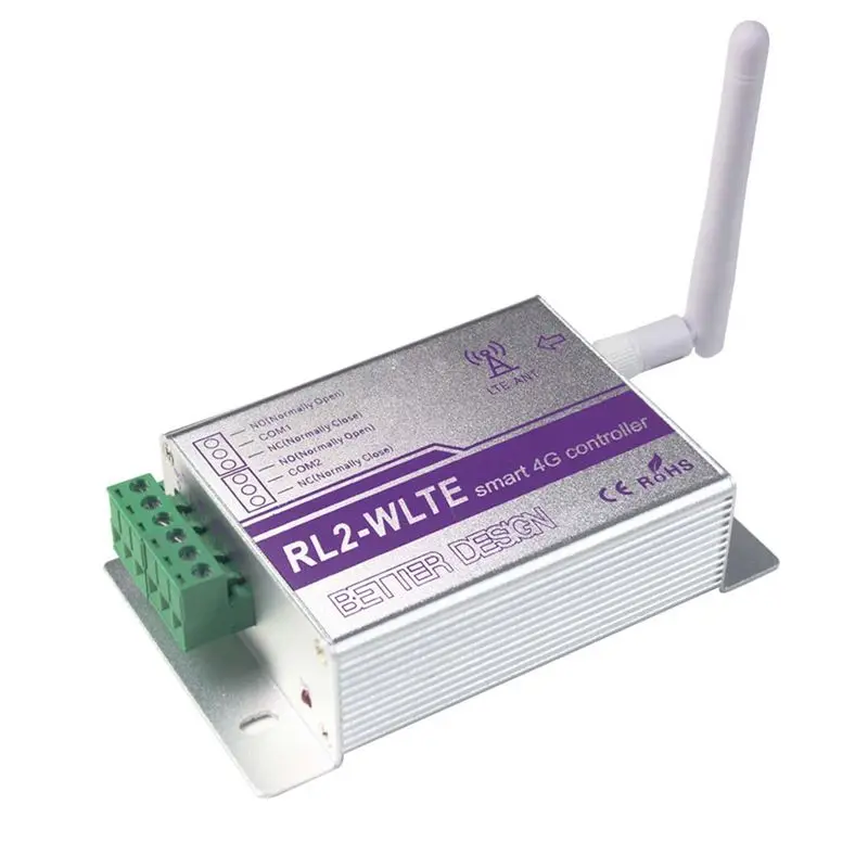 ABKJ-RL2 4G Умный контроллер-реле с таймером, управлением через SMS и приложение, для дистанционного управления бытовой техникой и открыванием дверей/ворот - вилка стандарта ЕС
ABKJ-RL2 4G Умный контроллер-реле с таймером, управлением через SMS и приложение, для дистанционного управления бытовой техникой и открыванием дверей/ворот - вилка стандарта ЕС