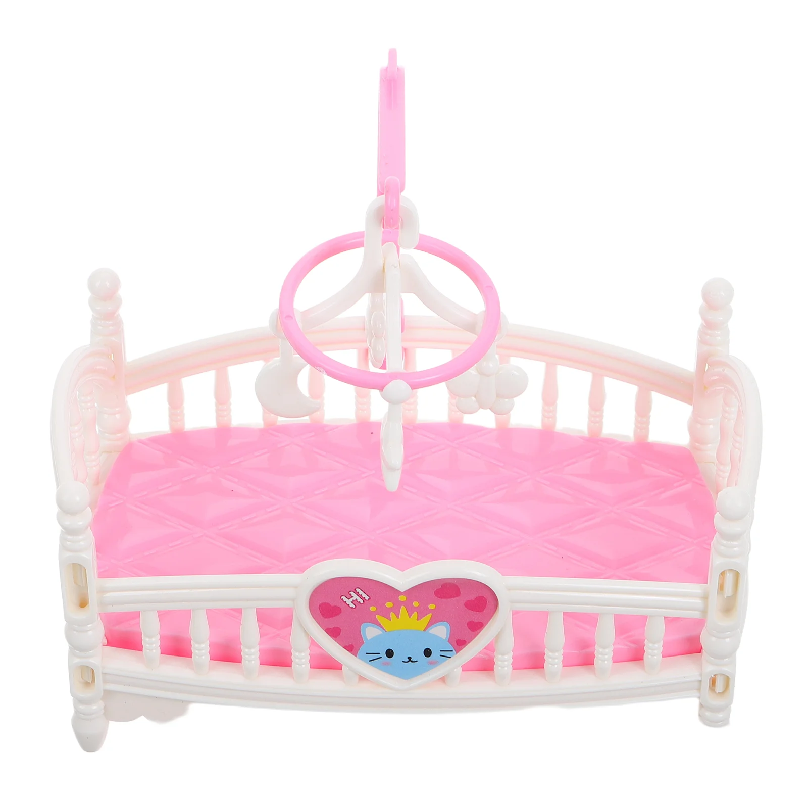 House Crib DIY Handmade Toy Miniature Ornament Baby Toys Trinkets Beds Abs for Dolls
House Crib DIY Handmade Toy Miniature Ornament Baby Toys Trinkets Beds Abs for Dolls