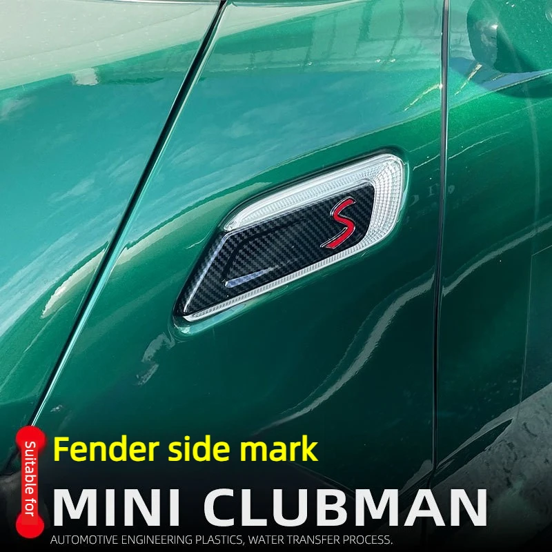 For Mini Clubman F54 2015-2023 Exterior turn signal decorative sticker shell mini side light frame modification
For Mini Clubman F54 2015-2023 Exterior turn signal decorative sticker shell mini side light frame modification