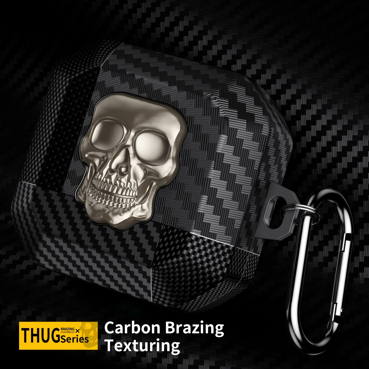 Case for Samsung Galaxy Buds 4 Pro Protective Sleeve 3D Skull Rotatable secure lock for Samsung Buds 4 Buds3 Pro Cover with Hook
Case for Samsung Galaxy Buds 4 Pro Protective Sleeve 3D Skull Rotatable secure lock for Samsung Buds 4 Buds3 Pro Cover with Hook