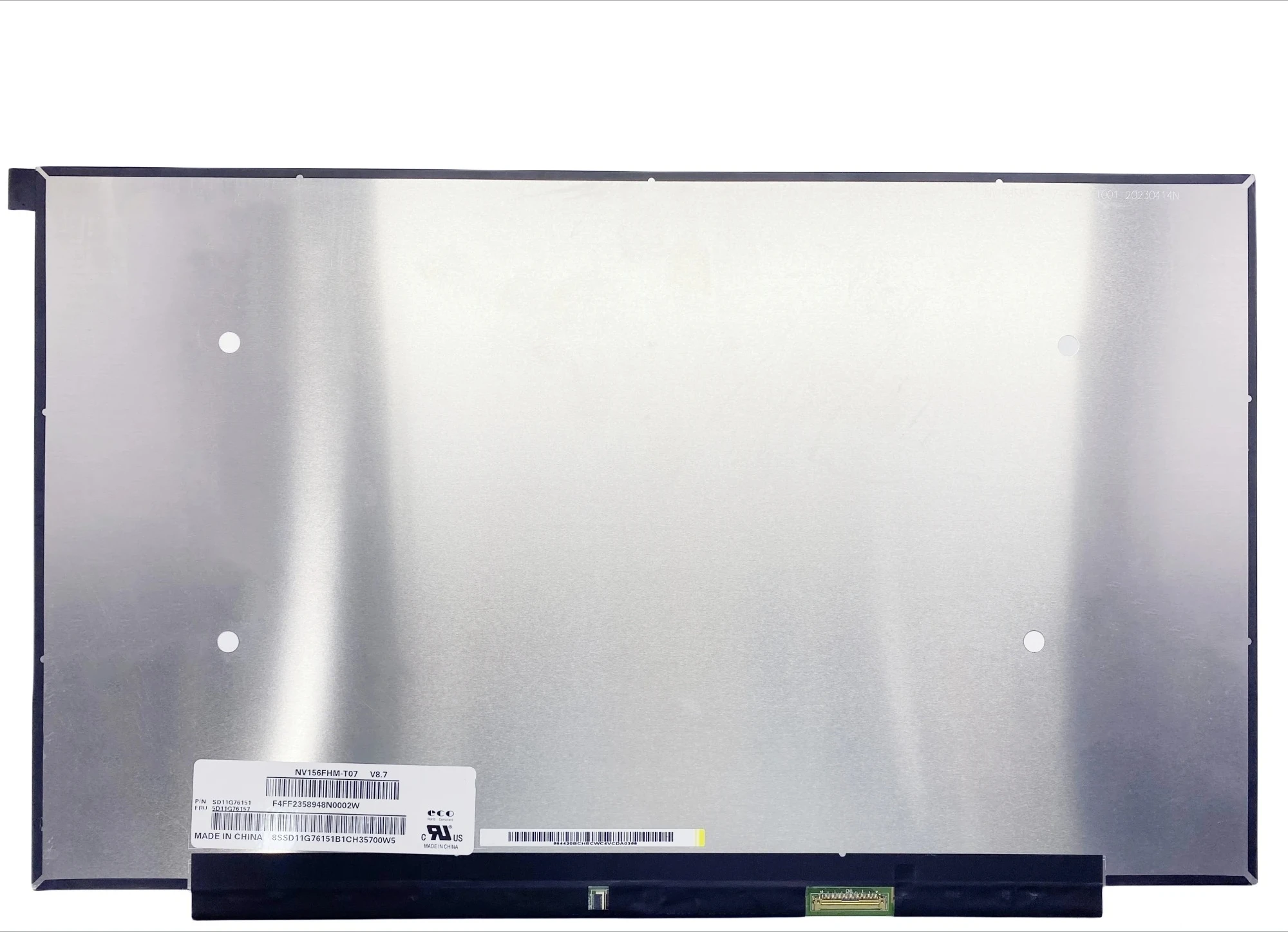 NV156FHM-T07 V8.7 NV156FHM T07 15,6-дюймовый ЖК-дисплей для ноутбука со светодиодной сенсорной панелью 1920*1080 EDP 40 контактов
NV156FHM-T07 V8.7 NV156FHM T07 15,6-дюймовый ЖК-дисплей для ноутбука со светодиодной сенсорной панелью 1920*1080 EDP 40 контактов