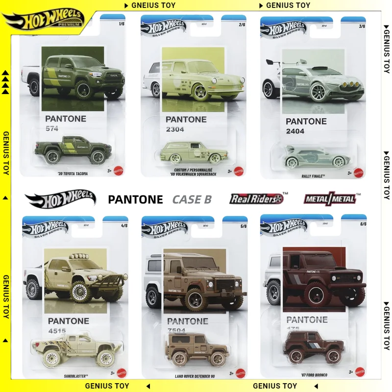 Hot Wheels 2026 Silver Series Pantone TOYOTA VOLKSWAGEN RALLY SANDBLASTER LAND ROVER FORD 1:64 Diecast Alloy Car Collectible
Hot Wheels 2026 Silver Series Pantone TOYOTA VOLKSWAGEN RALLY SANDBLASTER LAND ROVER FORD 1:64 Diecast Alloy Car Collectible