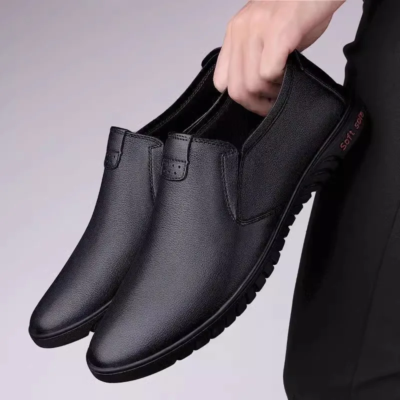 Повседневная мужская мягкая ботинка Leather oes, официальная новая мужская противоскользящая модель без шнуровки Briti Sle, лето-весна
Повседневная мужская мягкая ботинка Leather oes, официальная новая мужская противоскользящая модель без шнуровки Briti Sle, лето-весна