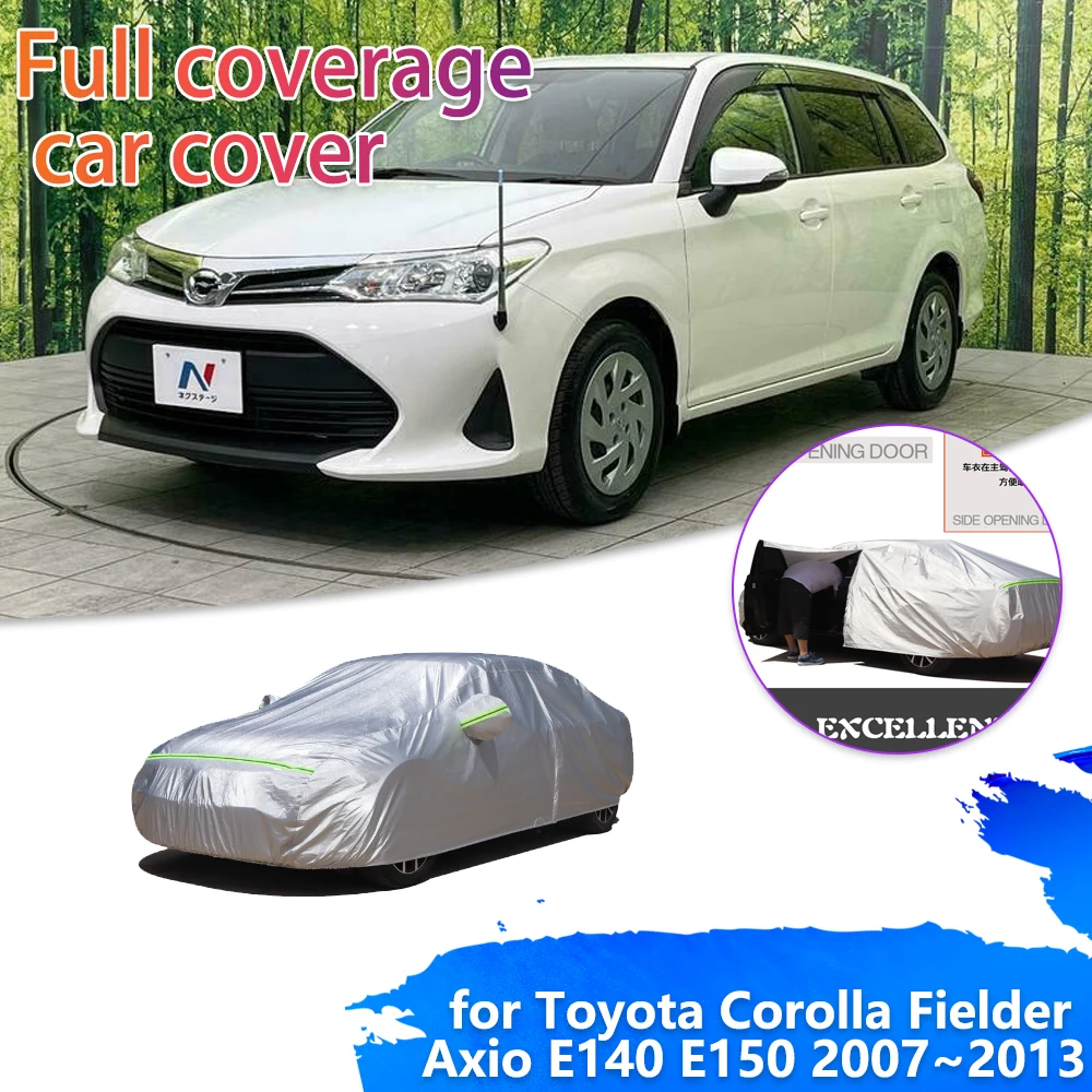 Чехол для автомобиля Toyota Corolla Fielder Axio E140 E150, 2007, с полным покрытием, наружный Снежный чехол, Солнцезащитный пылезащитный аксессуар
Чехол для автомобиля Toyota Corolla Fielder Axio E140 E150, 2007, с полным покрытием, наружный Снежный чехол, Солнцезащитный пылезащитный аксессуар