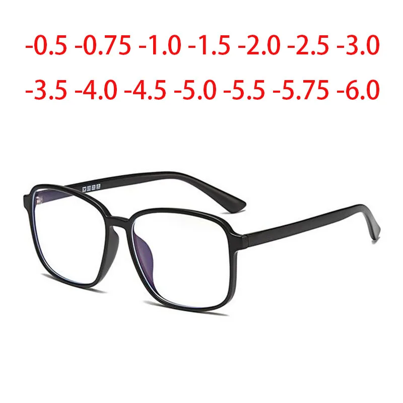 Big square frame Finished Myopia Glasses Anti-blue light Eyewear Diopter 0 -0.5 -0.75 -1.0 -2.0 -2.5 -3.0 To -6.0
Big square frame Finished Myopia Glasses Anti-blue light Eyewear Diopter 0 -0.5 -0.75 -1.0 -2.0 -2.5 -3.0 To -6.0