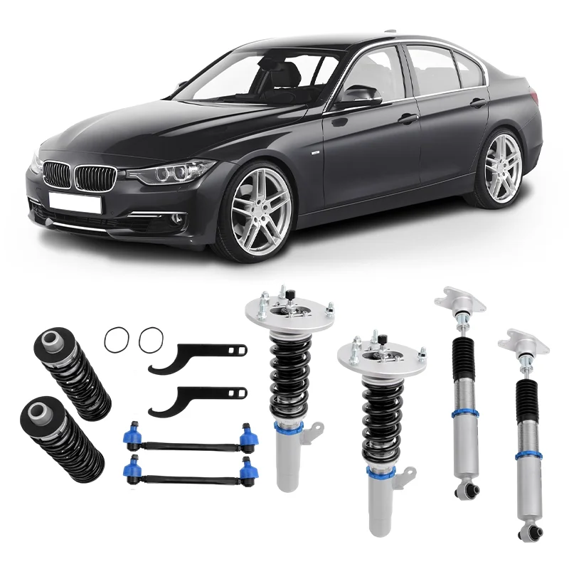 High Quality Racing Suspension Coilover Kit for BMW E46 Front & Rear Infiniti Steel Shock Absorber for Cars
High Quality Racing Suspension Coilover Kit for BMW E46 Front & Rear Infiniti Steel Shock Absorber for Cars