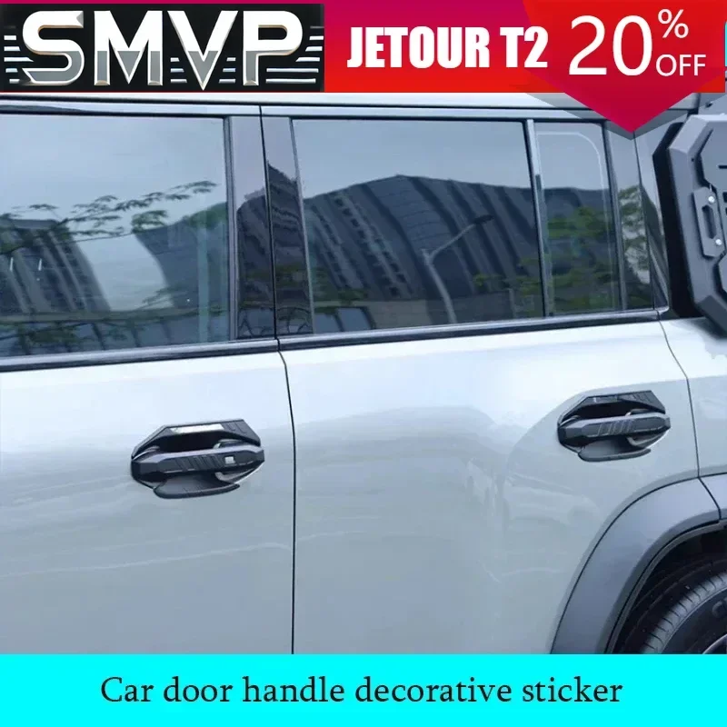 For Chery JETOUR Traveler T2 2024 Car door handle modification door handle decorative sticker Car Exterior Decoration piece
For Chery JETOUR Traveler T2 2024 Car door handle modification door handle decorative sticker Car Exterior Decoration piece