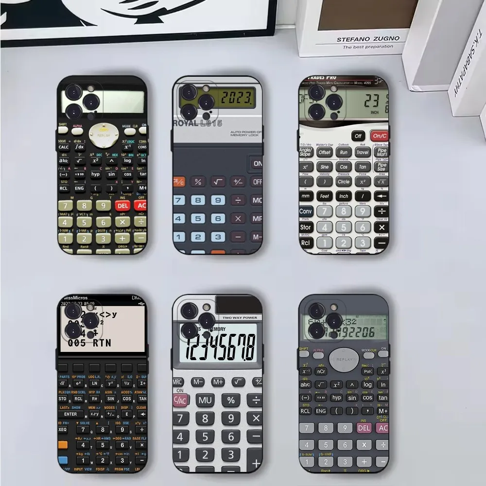 Retro Calculator Phone Case For iPhone 16,15,14,13,12,11,Pro,X,XS,Max,XR,Plus,Mini Soft Black Cover
Retro Calculator Phone Case For iPhone 16,15,14,13,12,11,Pro,X,XS,Max,XR,Plus,Mini Soft Black Cover