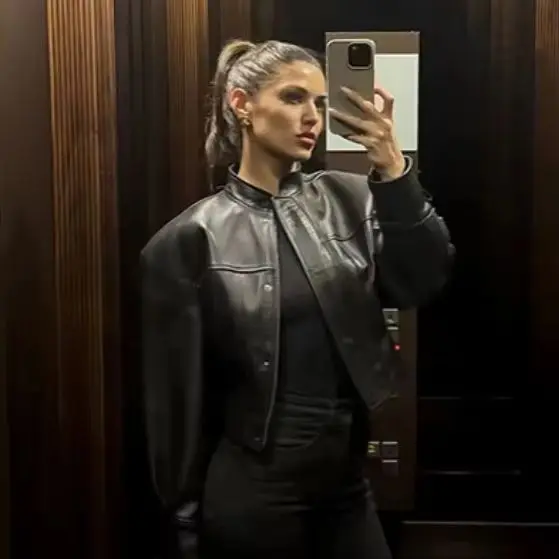 Versatile Leather Female Jacket Retro Loose Casual Statement Chic Trendy Edgy Short Coat Fall Streetwear Cool Women's Clothes
Versatile Leather Female Jacket Retro Loose Casual Statement Chic Trendy Edgy Short Coat Fall Streetwear Cool Women's Clothes