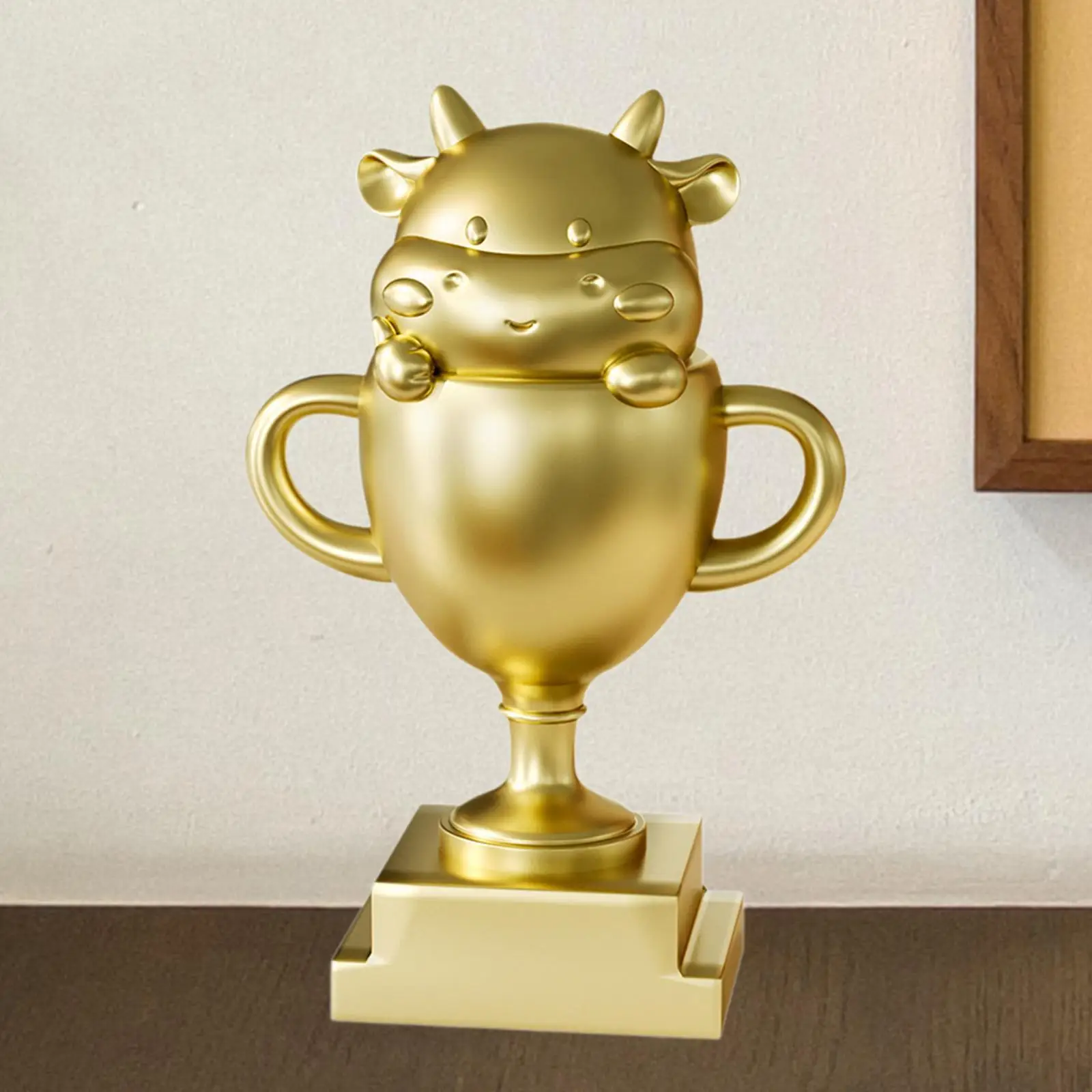 Фигурка чашки трофеи, подарок на память в форме коровы, спортивный чемпионат, смола, настольный орнамент, награда, трофей, кубок для фотосессий
Фигурка чашки трофеи, подарок на память в форме коровы, спортивный чемпионат, смола, настольный орнамент, награда, трофей, кубок для фотосессий