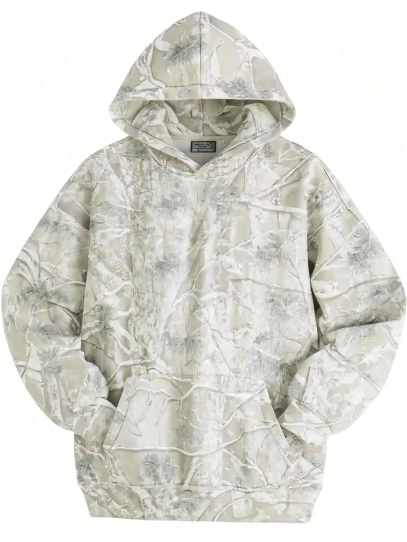 Оверсайз худи с камуфляжным принтом и карманом-кенгуру, свободный крой, пуловер для повседневной носки
Оверсайз худи с камуфляжным принтом и карманом-кенгуру, свободный крой, пуловер для повседневной носки