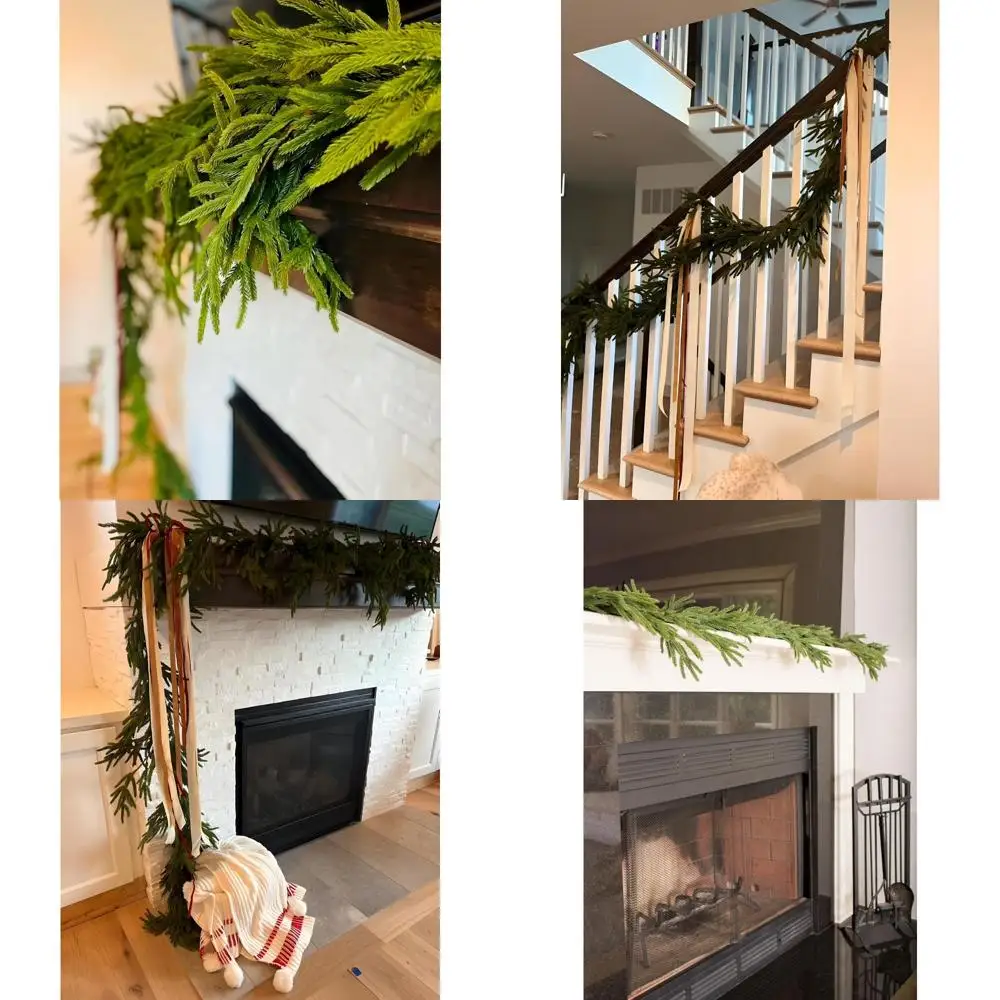 Искусственная рождественская гирлянда: роскошная зелень на 12 футов для праздничных украшений
Искусственная рождественская гирлянда: роскошная зелень на 12 футов для праздничных украшений