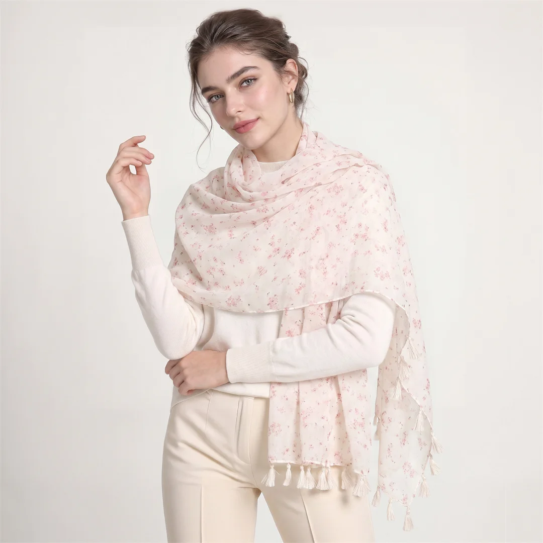 Cotton-Linen Feeling Tassel Scarf Women Lightweight Shawl Modest Hijab Multi-Use Beach Wrap Travel Outdoor Casual Neck Scarves
Cotton-Linen Feeling Tassel Scarf Women Lightweight Shawl Modest Hijab Multi-Use Beach Wrap Travel Outdoor Casual Neck Scarves