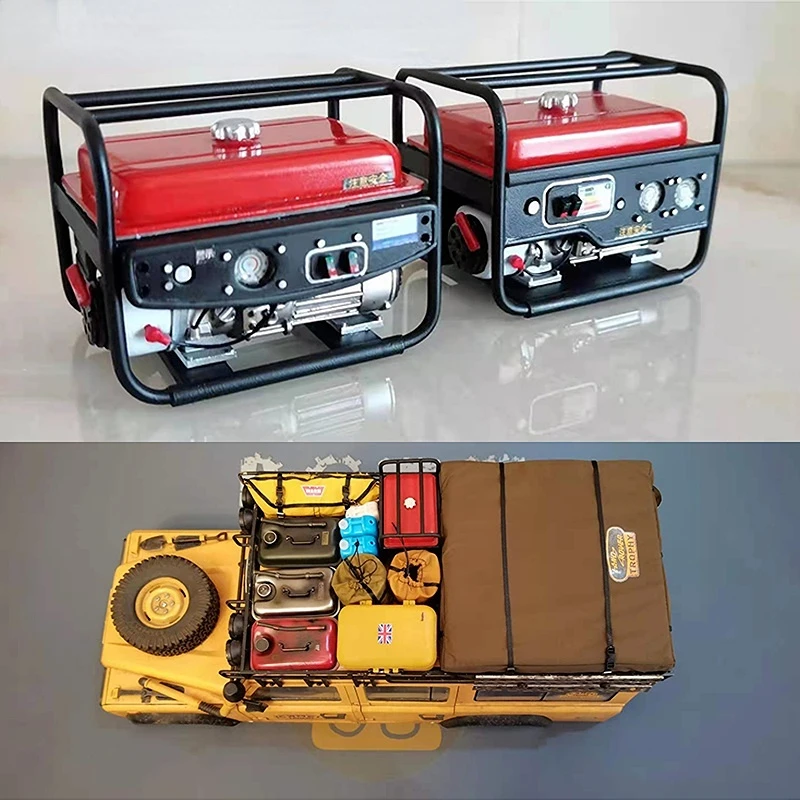 Pure manual generator model decoration 1/10 RC rail car TRX4 Defender TRX6 AXIAL SCX10 RC4WD D90 Diy accessories
Pure manual generator model decoration 1/10 RC rail car TRX4 Defender TRX6 AXIAL SCX10 RC4WD D90 Diy accessories