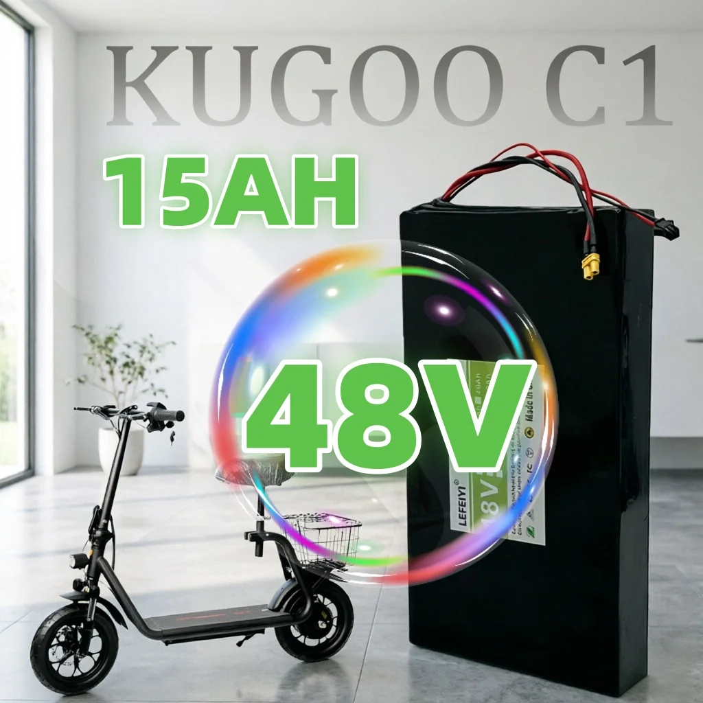 Rechargeable 13S4P 48V 14Ah 672Wh Lithium Battery Pack For Kugoo C1 Electric Bike
Rechargeable 13S4P 48V 14Ah 672Wh Lithium Battery Pack For Kugoo C1 Electric Bike