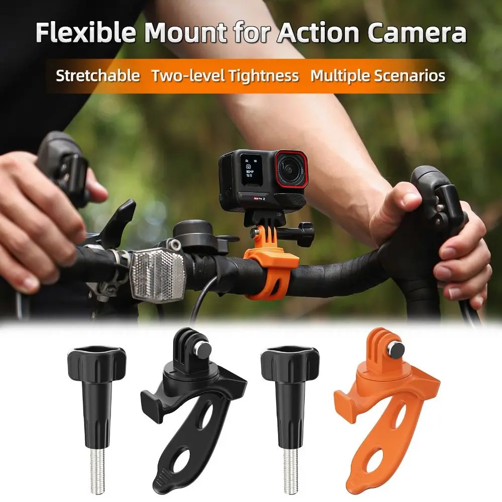 Silicone Action Camera Flexible Bracket with Screw Quick Release Camera Mount Adjustable for GoPro/Insta360/DJI Action
Silicone Action Camera Flexible Bracket with Screw Quick Release Camera Mount Adjustable for GoPro/Insta360/DJI Action