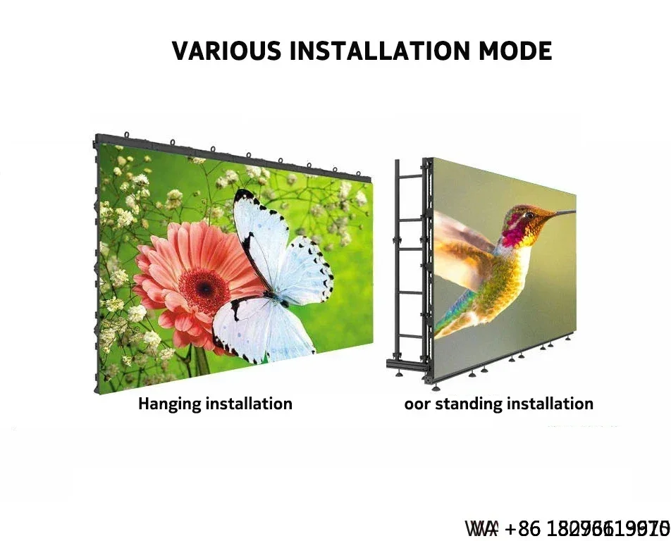 Indoor 4K HD Full Color LED Rental Screen 500x500mm Seamless Splicing Easy Installation
Indoor 4K HD Full Color LED Rental Screen 500x500mm Seamless Splicing Easy Installation