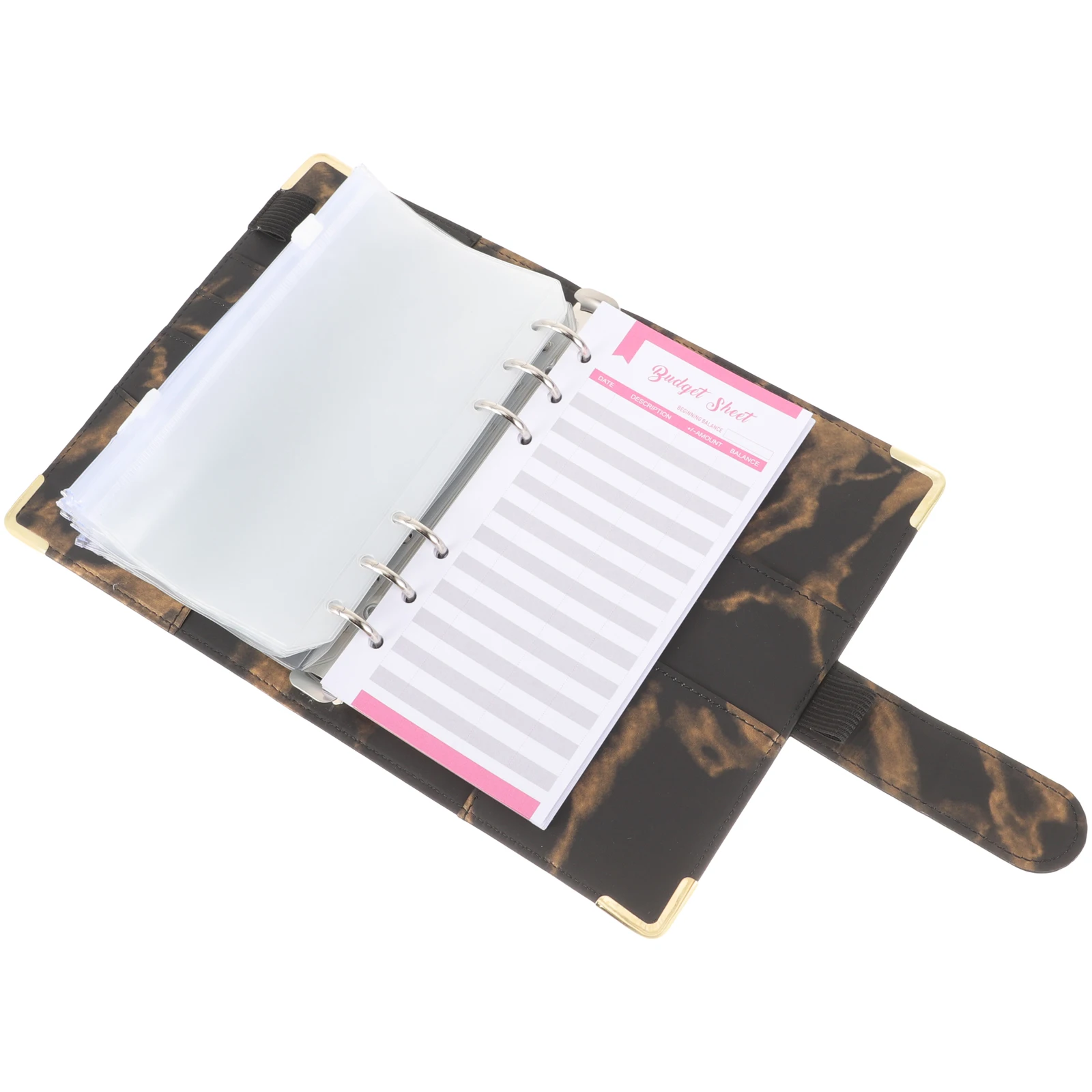 1 set PVC A6 Budget Binder with Zipper Envelopes Cash Organizer Money Book Savings Challenges Portable Finance Management Folder
1 set PVC A6 Budget Binder with Zipper Envelopes Cash Organizer Money Book Savings Challenges Portable Finance Management Folder