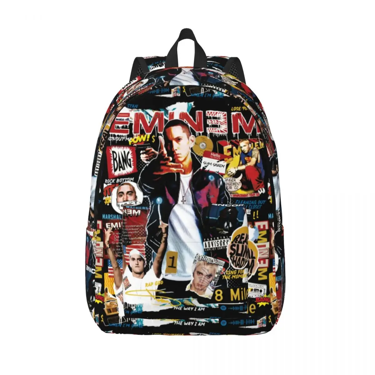 Eminem Rapper Rap God Backpack Elementary High College School Student Old School Music Bookbag Teens Daypack Gift
Eminem Rapper Rap God Backpack Elementary High College School Student Old School Music Bookbag Teens Daypack Gift
