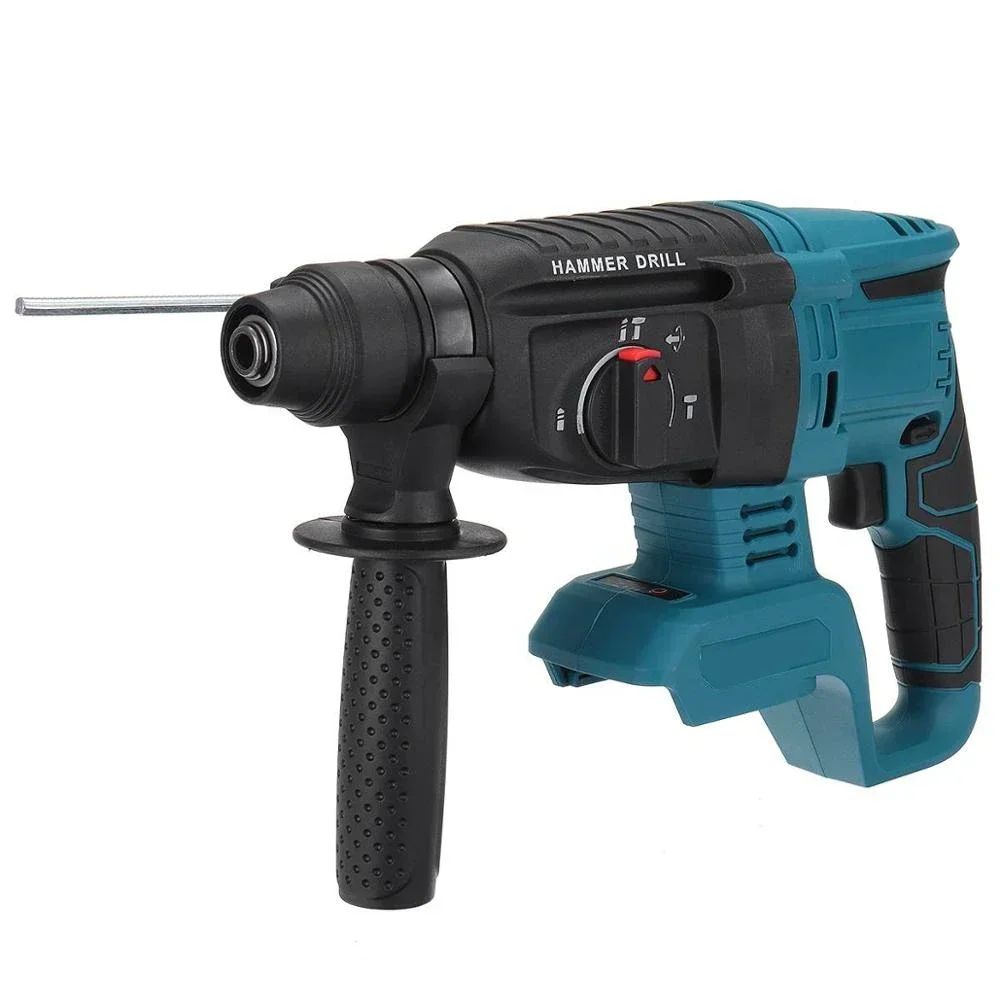 10000bpm 4 Function Electric Hammer Impact Drill Rechargeable Brushless Cordless Rotary Hammer Drill For 18V Makita Battery
10000bpm 4 Function Electric Hammer Impact Drill Rechargeable Brushless Cordless Rotary Hammer Drill For 18V Makita Battery