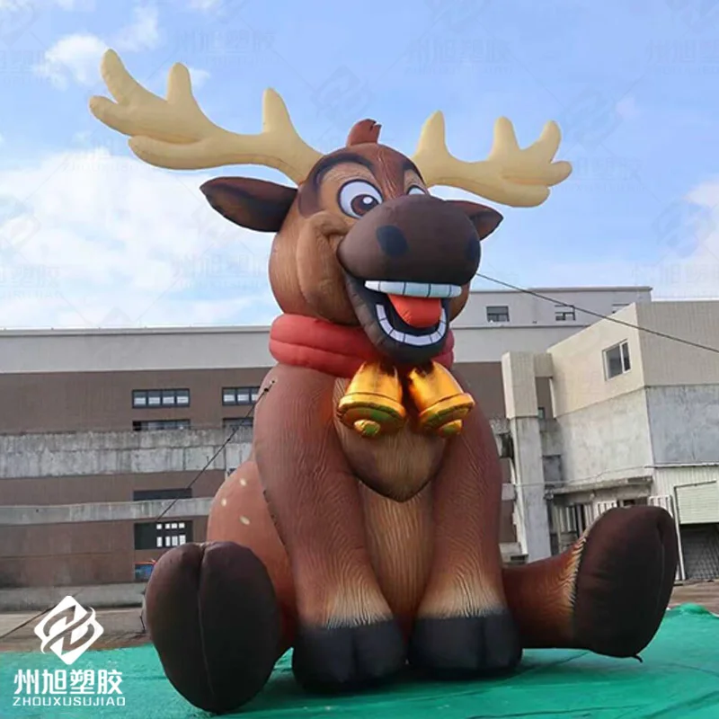 Giant inflatable Christmas deer, Christmas festival air model, animal air model, with blower, outdoor activity decoration
Giant inflatable Christmas deer, Christmas festival air model, animal air model, with blower, outdoor activity decoration