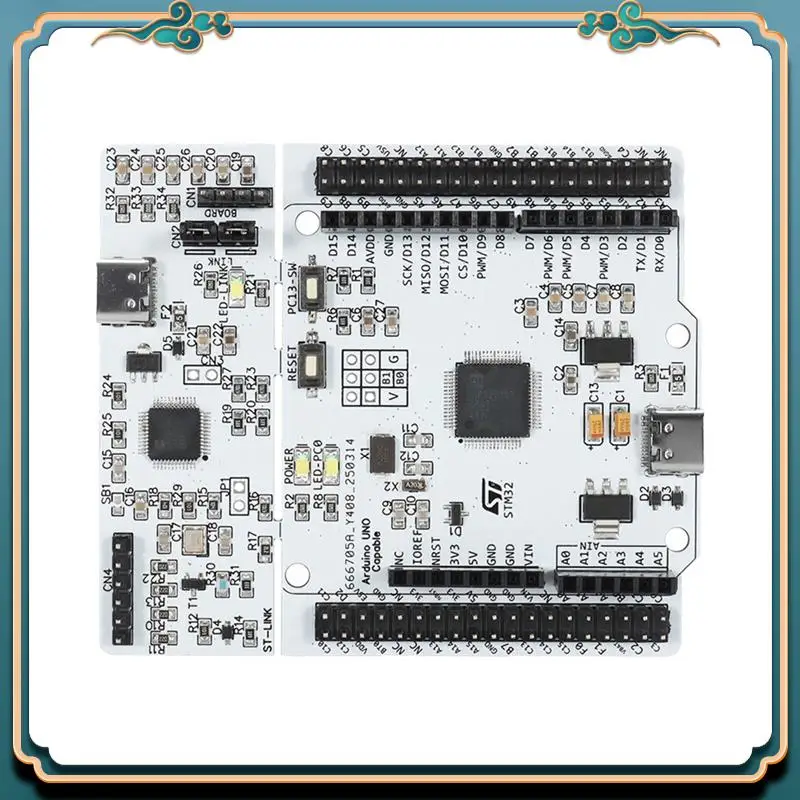 (New)-STM32G4 NUCLEO Development Board FOC Algorithm Motor Control Industrial Control Board Programming Motherboard
(New)-STM32G4 NUCLEO Development Board FOC Algorithm Motor Control Industrial Control Board Programming Motherboard