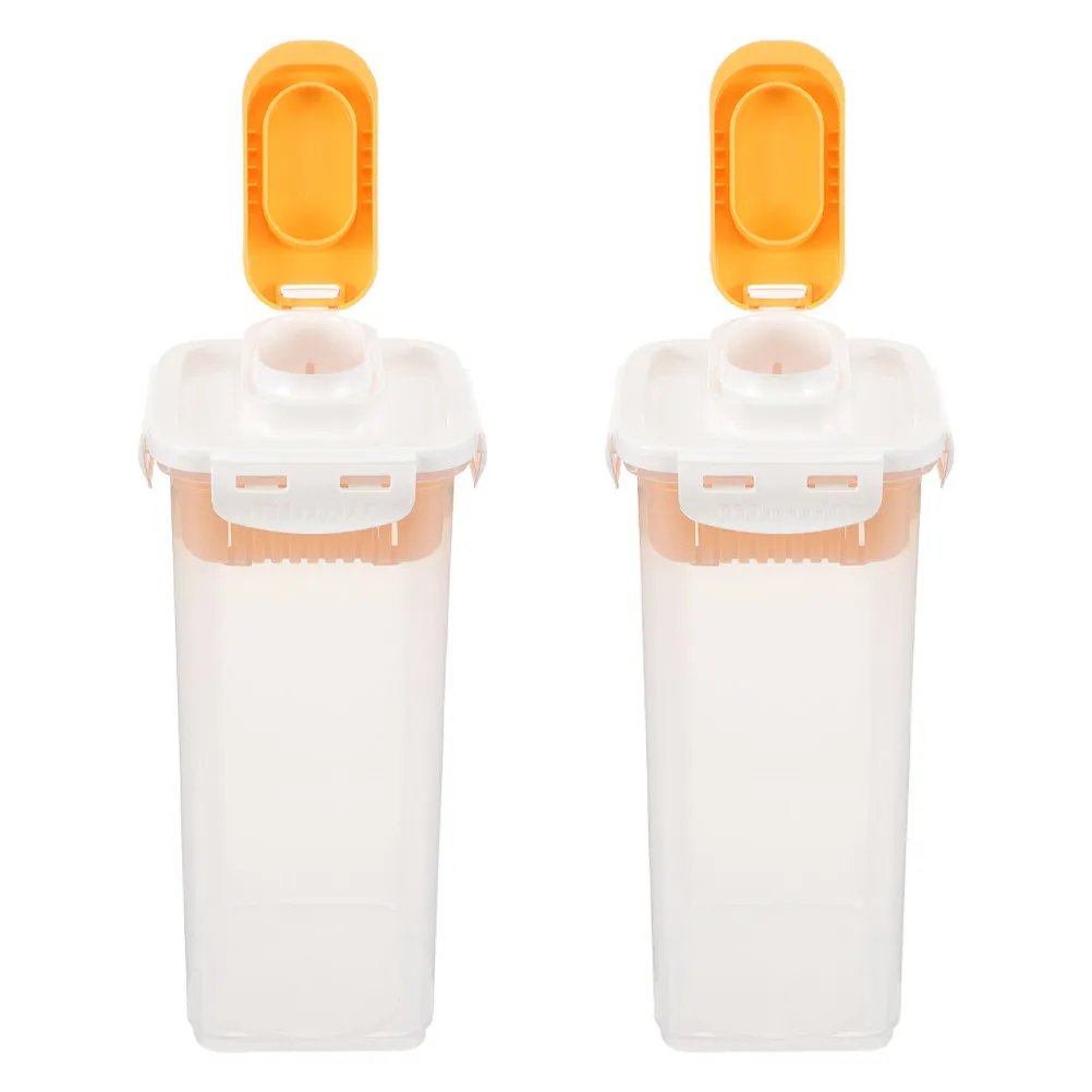 2Pcs Laundry Powder Storage Box Transparent Sealed Lid Detergent Organizer for Washing Powder Liquid Dormitory Home Laundry Room
2Pcs Laundry Powder Storage Box Transparent Sealed Lid Detergent Organizer for Washing Powder Liquid Dormitory Home Laundry Room