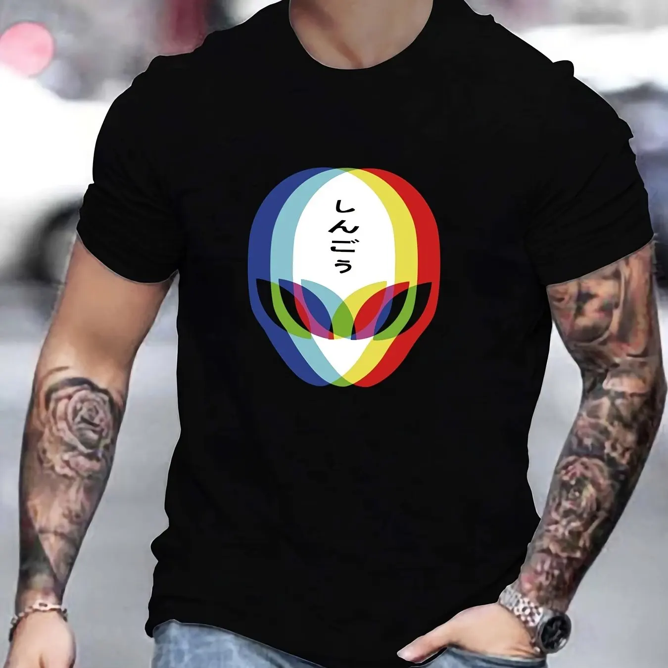 Men's Casual T-shirt Alien Print Short Sleeve 100% Cotton Crew Neck Tee For Summer
Men's Casual T-shirt Alien Print Short Sleeve 100% Cotton Crew Neck Tee For Summer