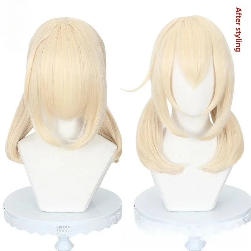 Genshin Impact Klee Cosplay Wig -Heat Resistant Light Blonde Fluffy Twin Tails for Knight of Favonius "Fleeing Sun" Look Cosplay
Genshin Impact Klee Cosplay Wig -Heat Resistant Light Blonde Fluffy Twin Tails for Knight of Favonius "Fleeing Sun" Look Cosplay