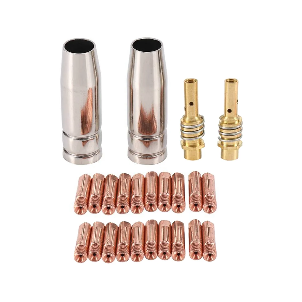 For MB15 15AK MIG Welding Torch Kit Contact Tip Nozzle Diffuser MIG Welding Torch Accessory Kit 0.8mm
For MB15 15AK MIG Welding Torch Kit Contact Tip Nozzle Diffuser MIG Welding Torch Accessory Kit 0.8mm